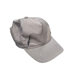 Official Volvo Iron Mark Leisure Cap Men's OS Grey Organic Cotton Wave Stitch